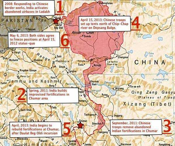 中印對峙最新態(tài)勢分析，涉政問題的深度解讀