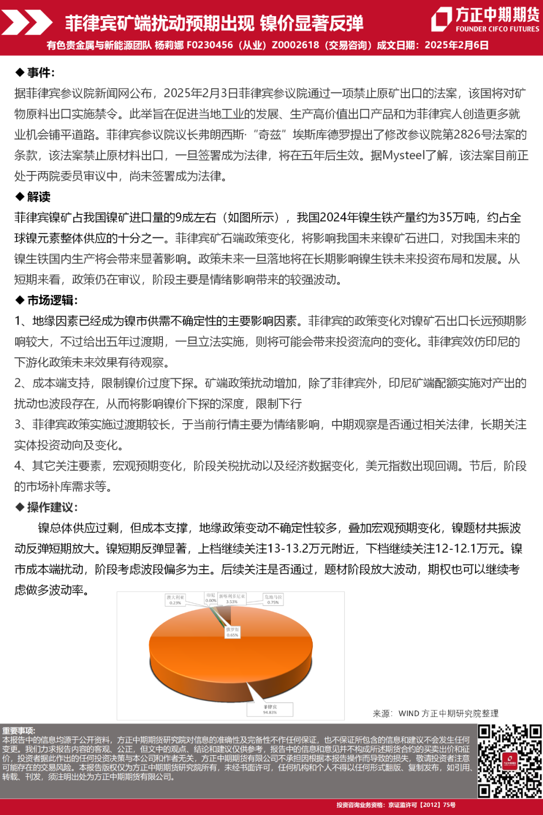 菲律賓鎳礦最新動態(tài)，科技革新引領(lǐng)鎳的力量重塑未來生活