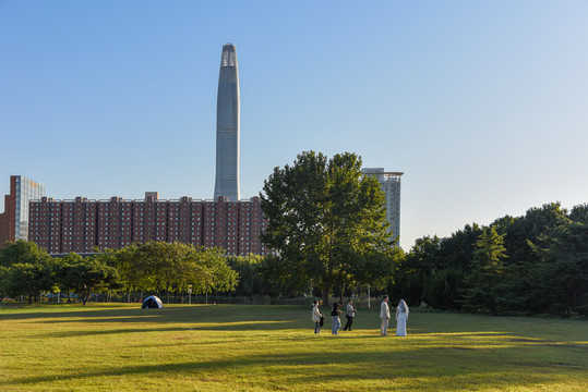 天津新公園亮相，城市綠肺開啟新篇章
